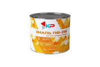 Эмаль пф - 266 1,8кг, алкидная, для пола Зол.-Корич.