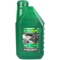Масло трансмиссионное  ОЙЛРАЙТ ТАД-17 (ТМ-5-18) SAE 80W90 1л (минеральное)  (арт. 2547)