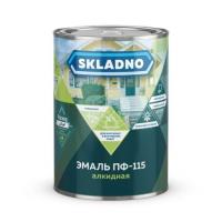 Эмаль ПФ-115 черная "SKLADNO" 1,8кг